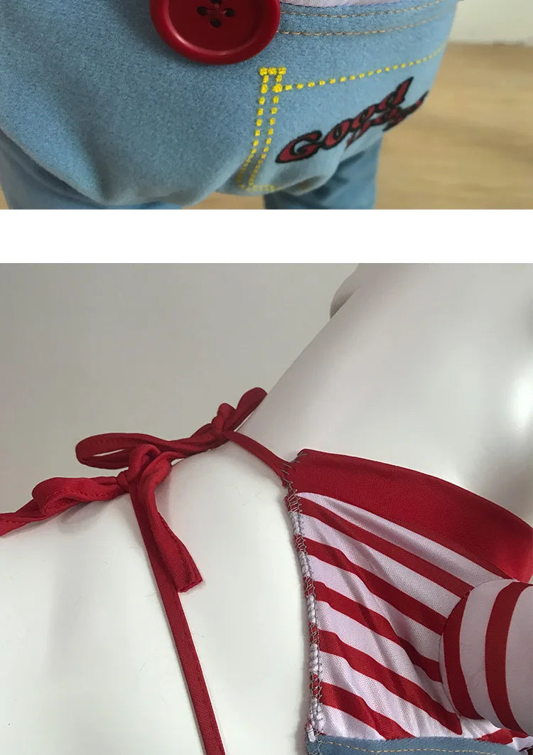 Dog Costumes Funny Pet Clothes Adjustable Dog Cosplay Costume Sets Novelty Clothing For Medium Large Dogs