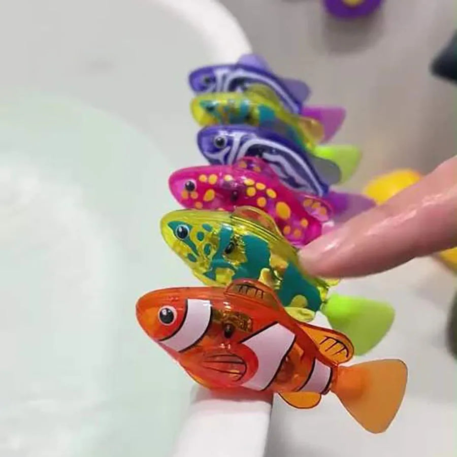 Robotic Swimming Fish Cat Toy – Electric Water Toy
