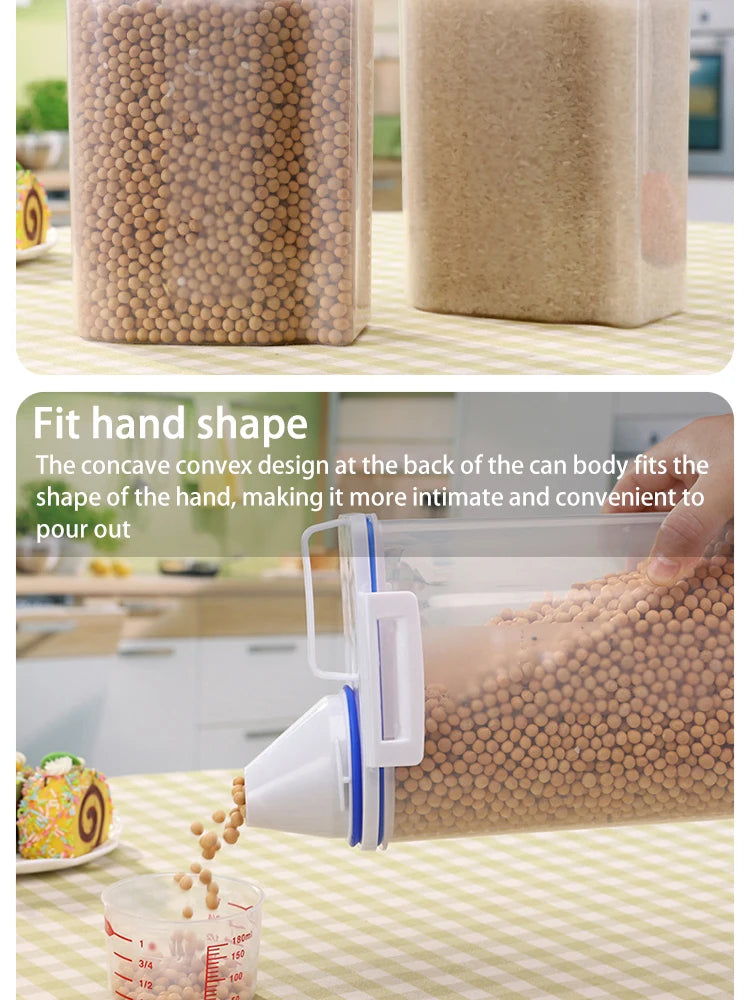 Airtight Pet Food Storage Container – Compact Food Bin
