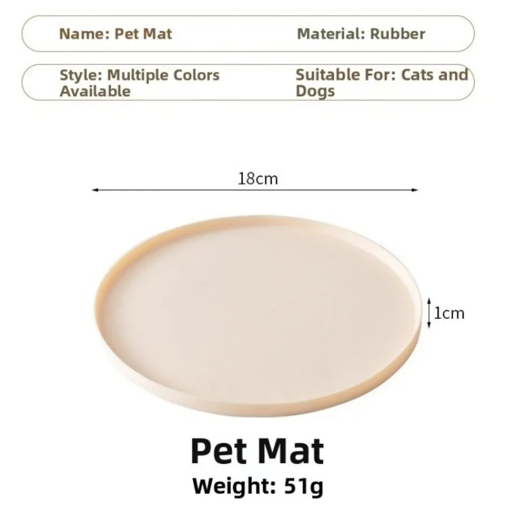 Silicone Pet Feeding Mat – Waterproof Non-Slip Placemat
