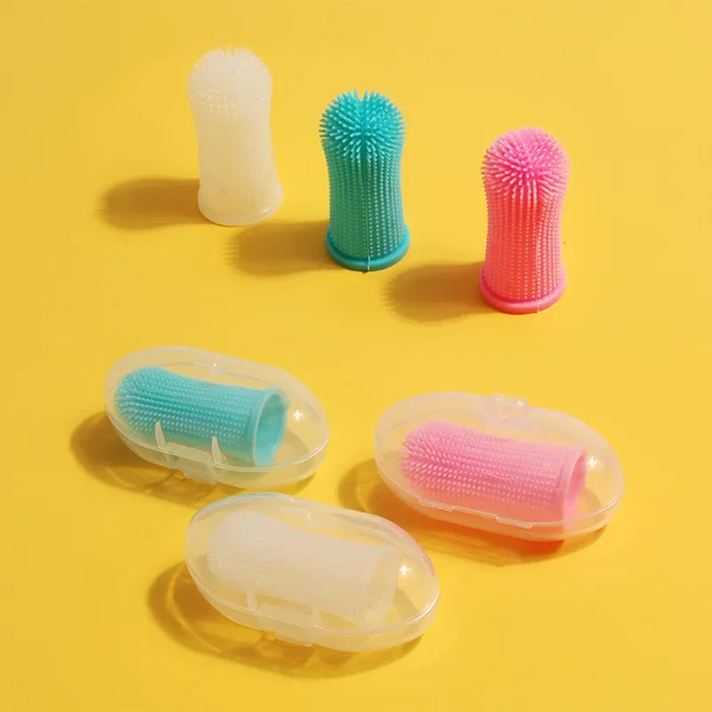 Silicone Finger Toothbrush – Dog & Cat Dental Care – product view 5