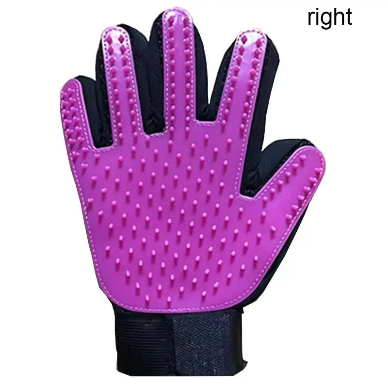 Pet Grooming Glove – Gentle Deshedding Hair Remover – product view 28