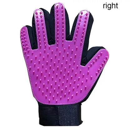 Pet Grooming Glove – Gentle Deshedding Hair Remover – product view 28