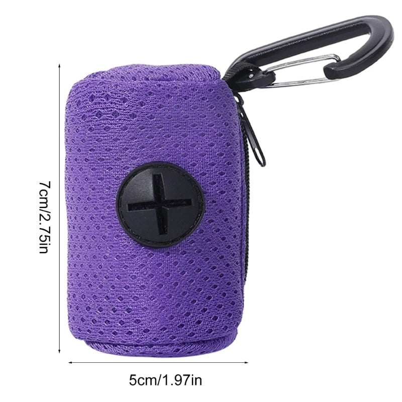 Dog Waste Bag Dispenser – Clip-On Poop Bag Holder