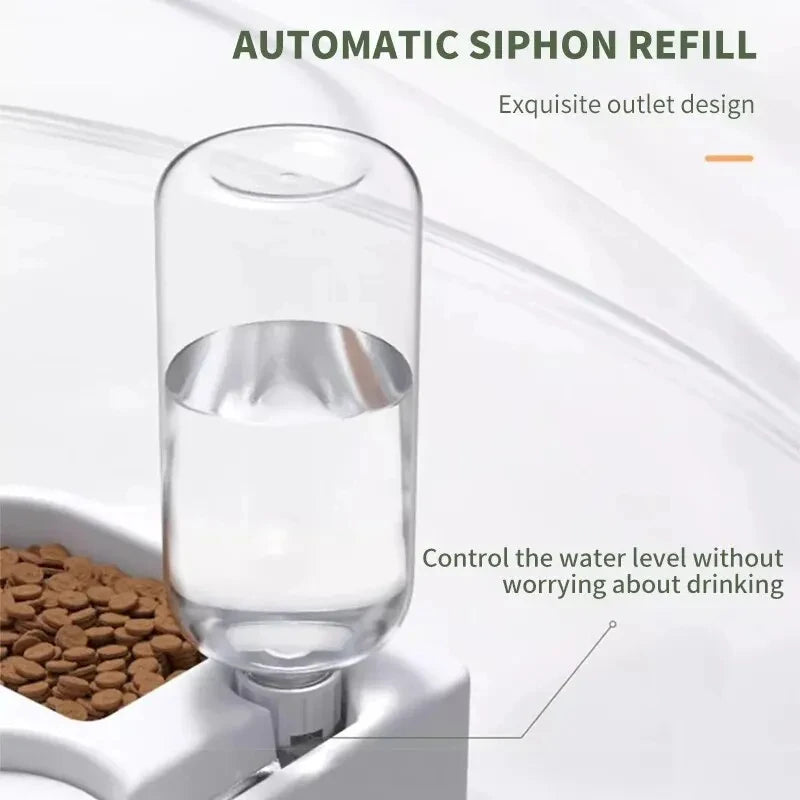 Automatic Pet Water & Food Bowl – Gravity Refill – product view 3