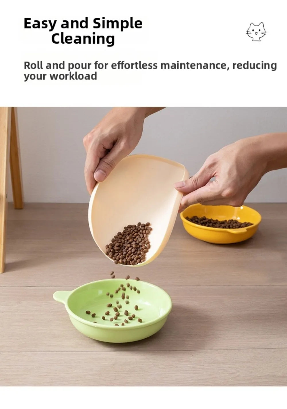 Silicone Pet Feeding Mat – Waterproof Non-Slip Placemat