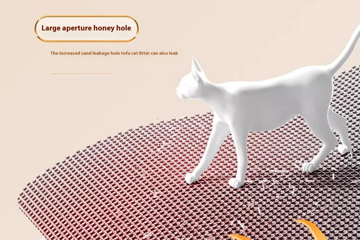 Waterproof Cat Litter Mat – Double-Layer Trapping Pad – product view 11