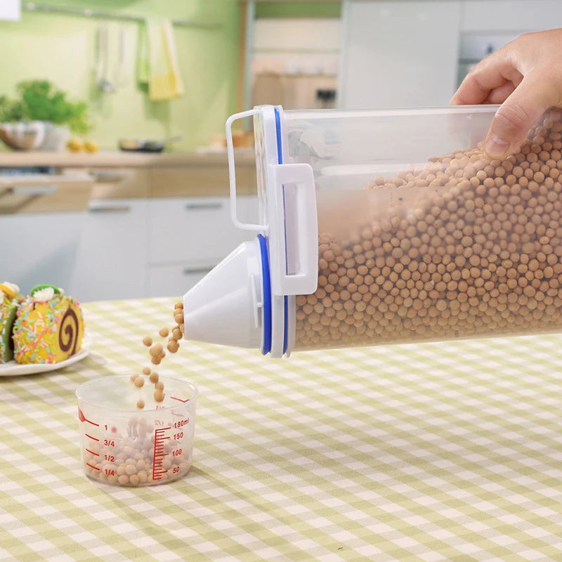 Airtight Pet Food Storage Container – Compact Food Bin