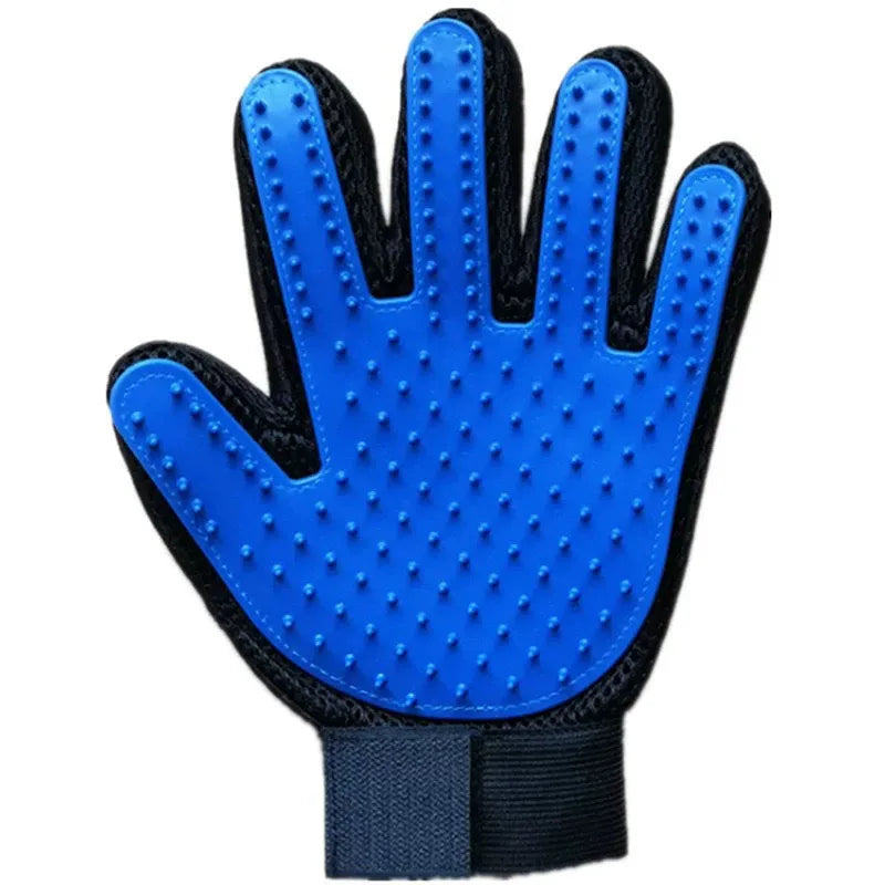 Pet Grooming Glove – Gentle Deshedding Hair Remover – product view 8