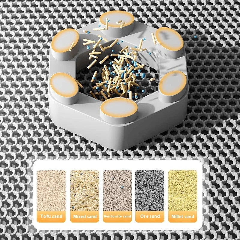 Waterproof Cat Litter Mat – Double-Layer Trapping Pad – product view 3