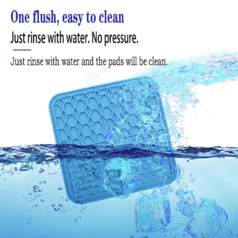 Silicone Dog Lick Mat – Suction Slow-Feeding Pad – product view 4