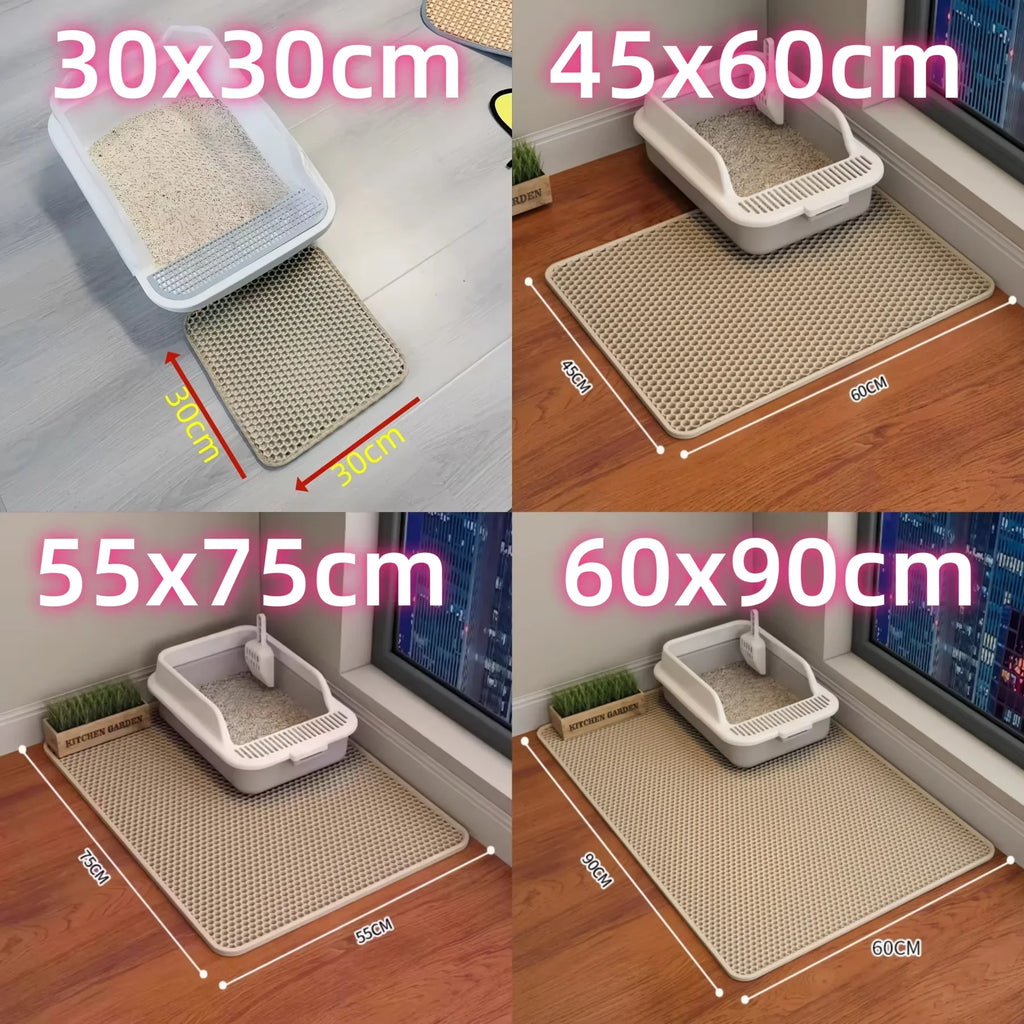 Waterproof Cat Litter Mat – Double-Layer Trapping Pad – product view 6