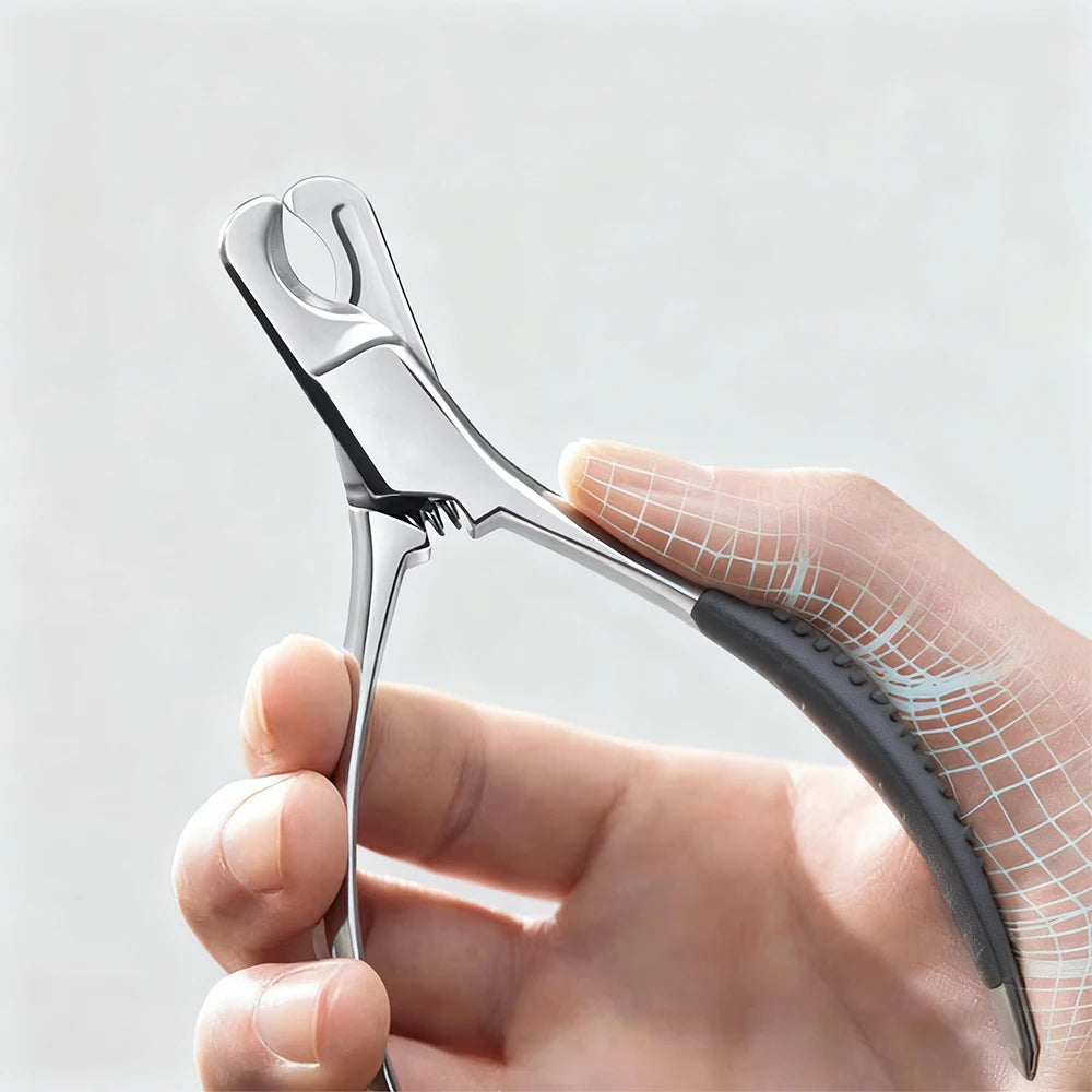 Pet Nail Clippers with File – Stainless Steel Grooming Tool