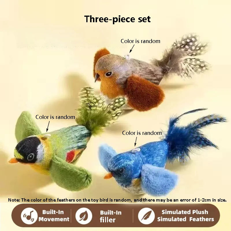 Sound Bird Cat Toy – Elastic Rope Hunting Toy – product image 12