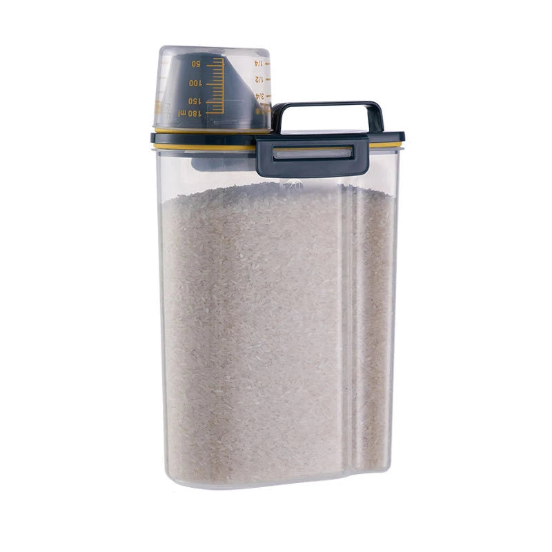 Airtight Pet Food Storage Container – Compact Food Bin