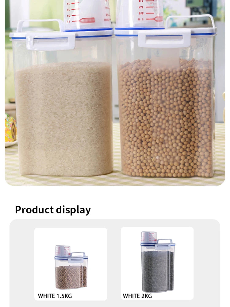 Airtight Pet Food Storage Container – Compact Food Bin