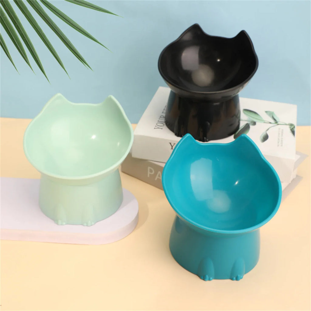 Elevated Cat Bowl – Anti-Tip Raised Feeding Dish