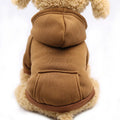 Fleece Dog Hoodie – Warm Winter Pet Coat – product view 8