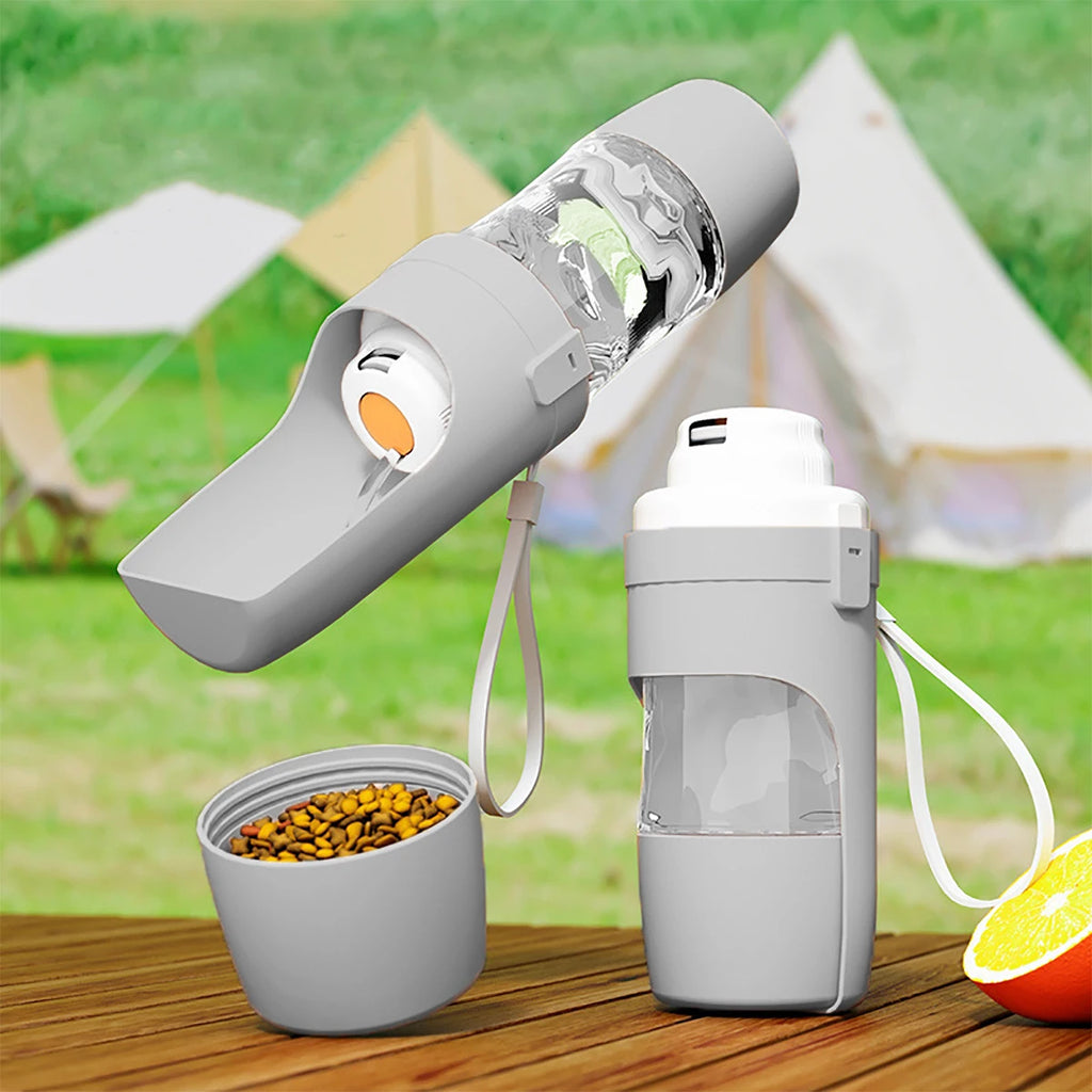 500ml Pet Travel Bottle – Food & Water Container