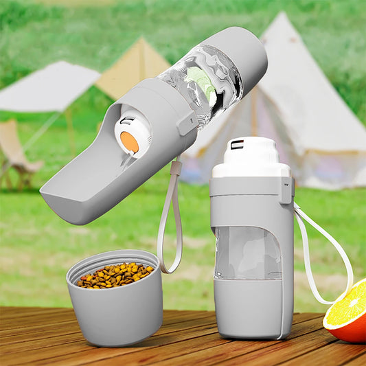 500ml Pet Travel Bottle – Food & Water Container