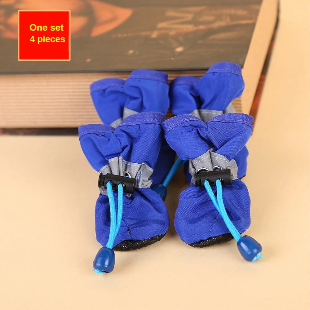 Waterproof Dog Rain Boots – 4-Piece Paw Protection Set – product image 10