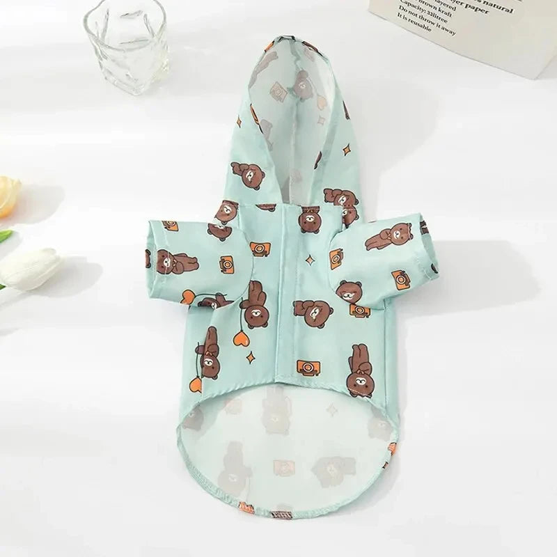 Hooded Dog Raincoat – Waterproof Coat for Small Dogs – product image 3