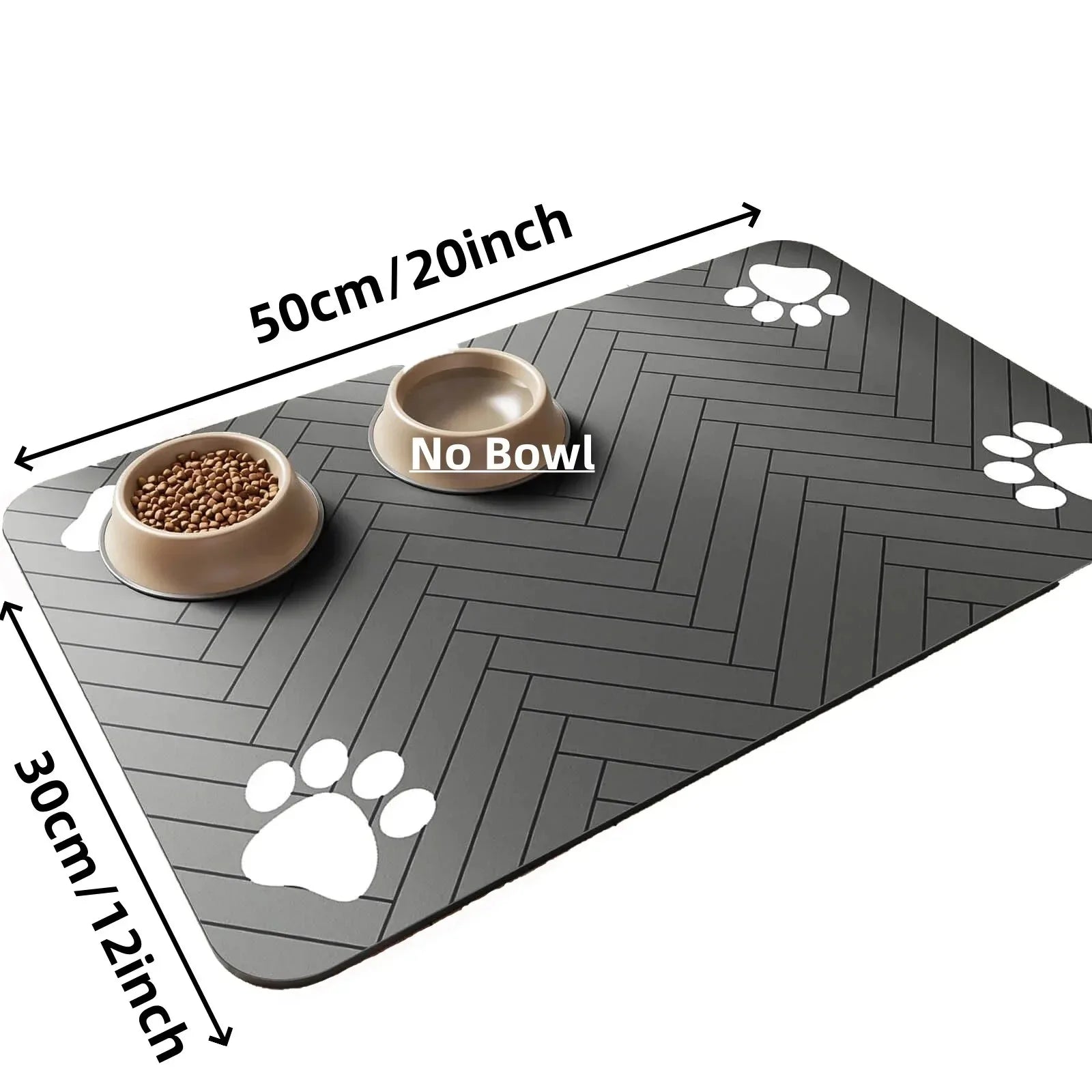 Absorbent Pet Feeding Mat – Quick-Dry Backing – product view 16