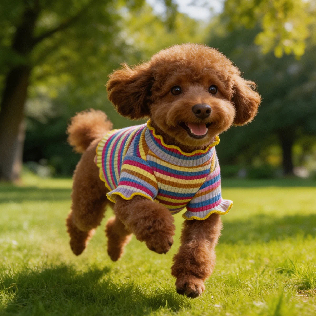 Cute Puppy Vest Dress – Spring Dog Outfit – product image 7