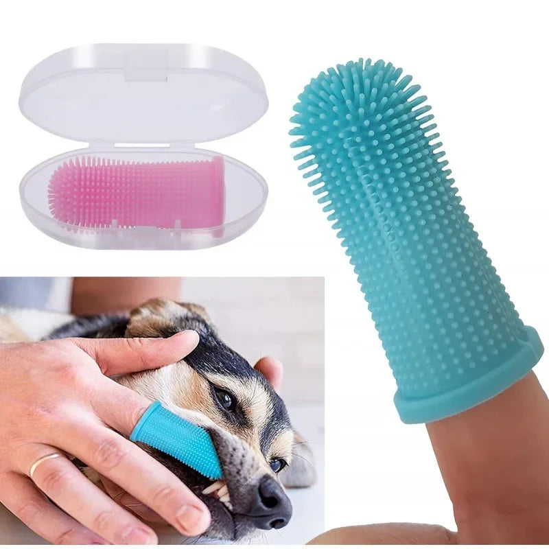 Silicone Finger Toothbrush – Dog & Cat Dental Care