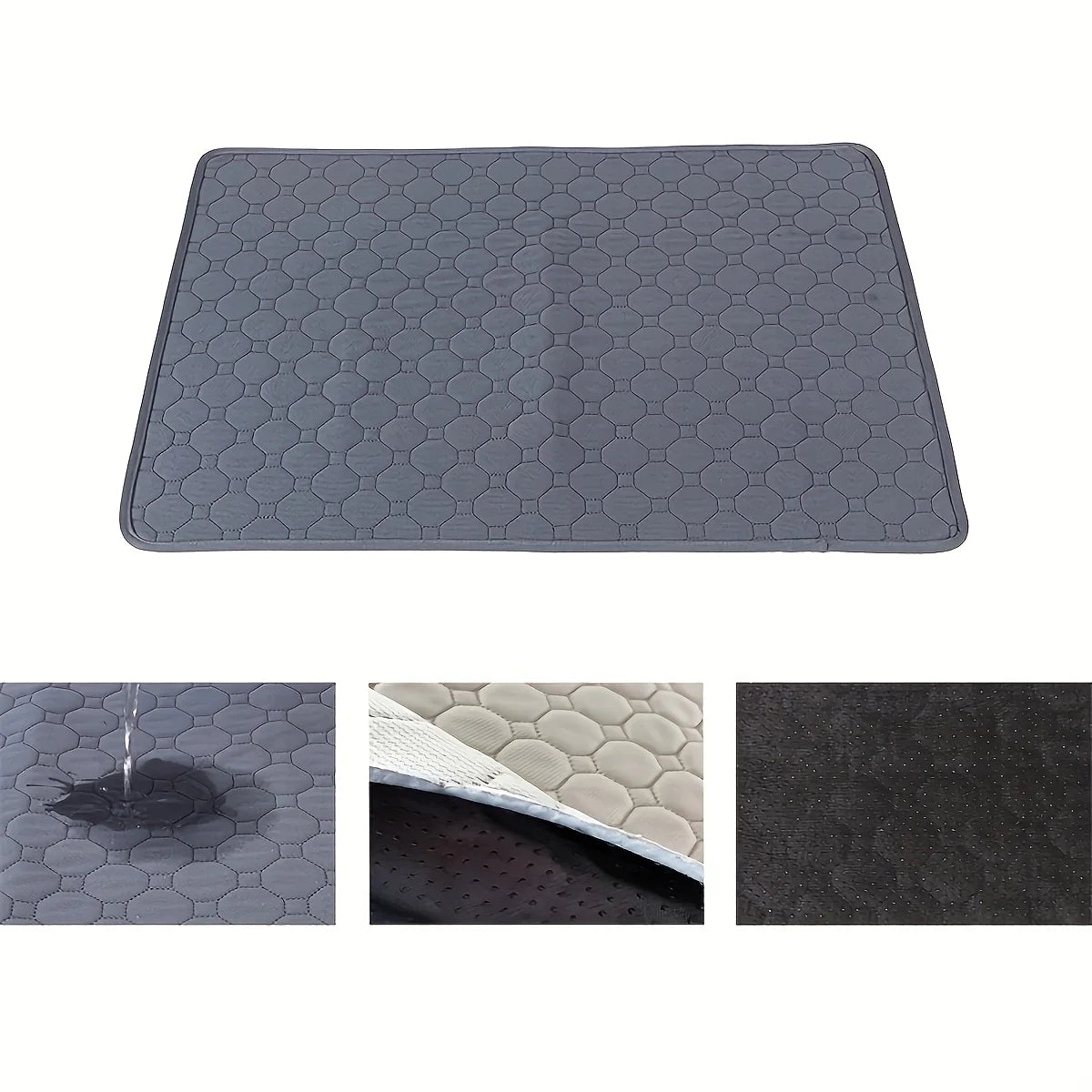 Washable Dog Pee Pad – Reusable Waterproof Training Mat