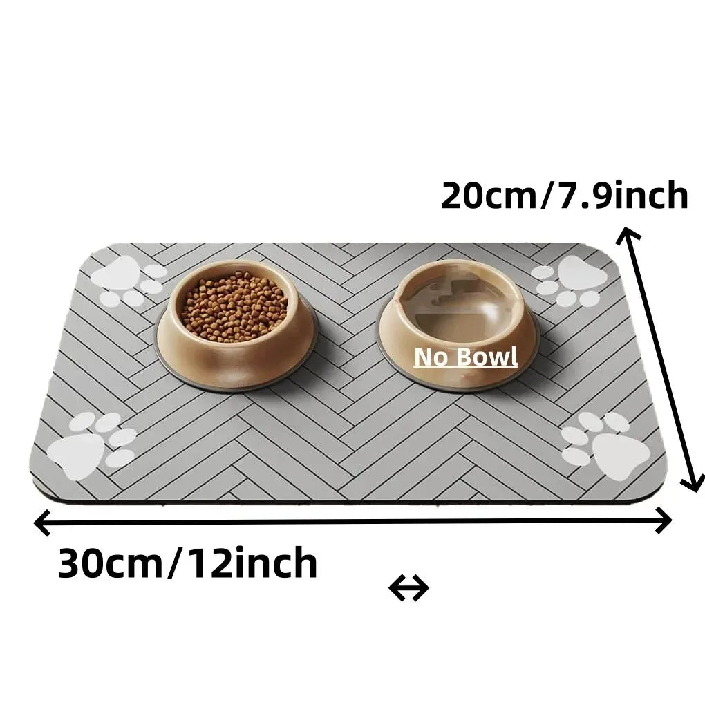 Absorbent Pet Feeding Mat – Quick-Dry Backing – product view 14