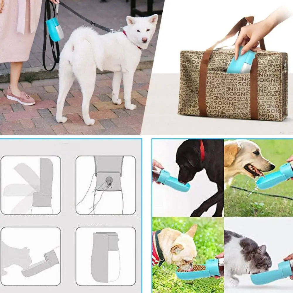 300ml Portable Dog Water Bottle – Leakproof Travel Dispenser – product image 8