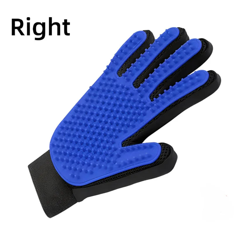 Pet Grooming Glove – Gentle Deshedding Hair Remover – product view 5