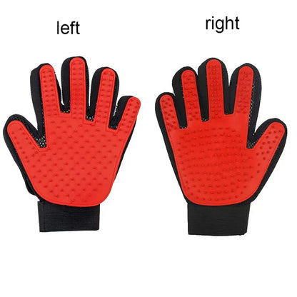 Pet Grooming Glove – Gentle Deshedding Hair Remover – product view 26