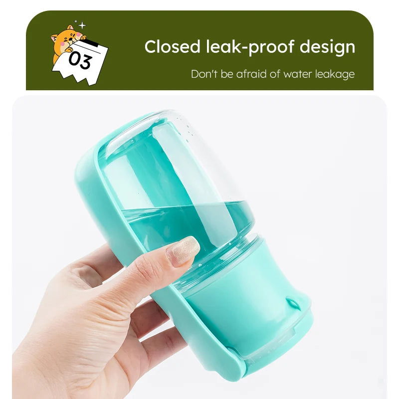 Foldable Dog Water Bottle – 350ml & 550ml Travel Cup – product image 9