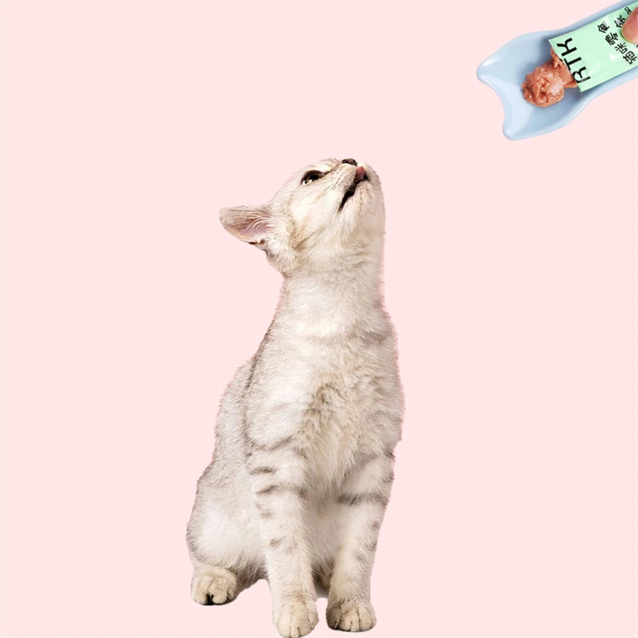 Cat Treat Squeeze Spoon – Mess-Free Wet Snack Feeder – product image 6