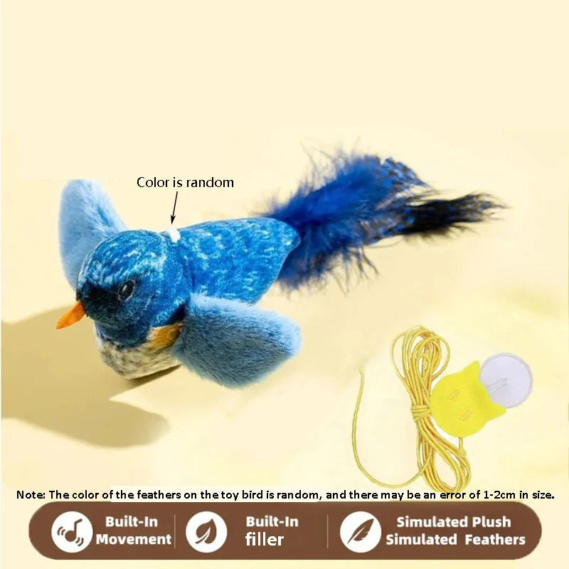 Sound Bird Cat Toy – Elastic Rope Hunting Toy – product image 10