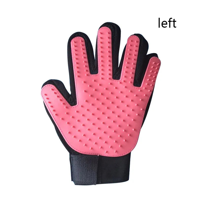 Pet Grooming Glove – Gentle Deshedding Hair Remover – product view 13