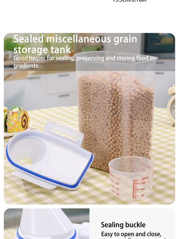 Airtight Pet Food Storage Container – Compact Food Bin