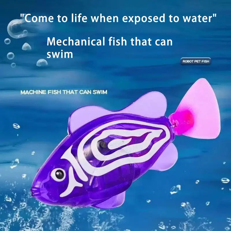 Robotic Swimming Fish Cat Toy – Electric Water Toy – product view 5