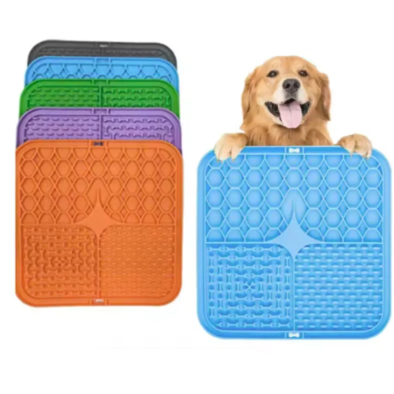 Silicone Dog Lick Mat – Suction Slow-Feeding Pad – product view 3