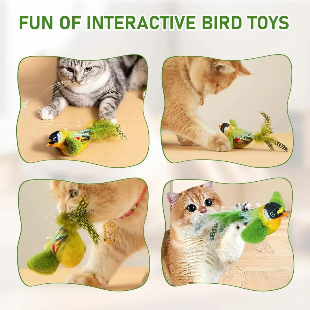 Sound Bird Cat Toy – Elastic Rope Hunting Toy – product image 5