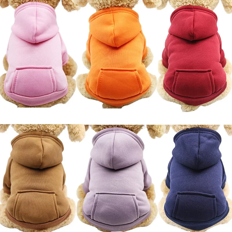 Warm Dog Hoodie – Cozy Autumn & Winter Puppy Coat