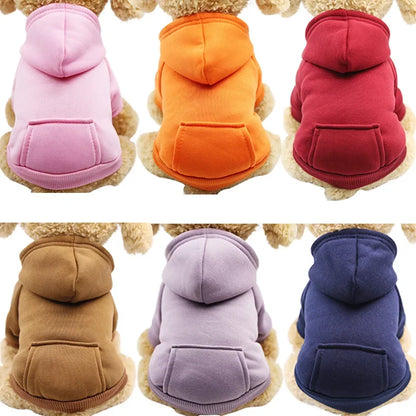 Warm Dog Hoodie – Cozy Autumn & Winter Puppy Coat