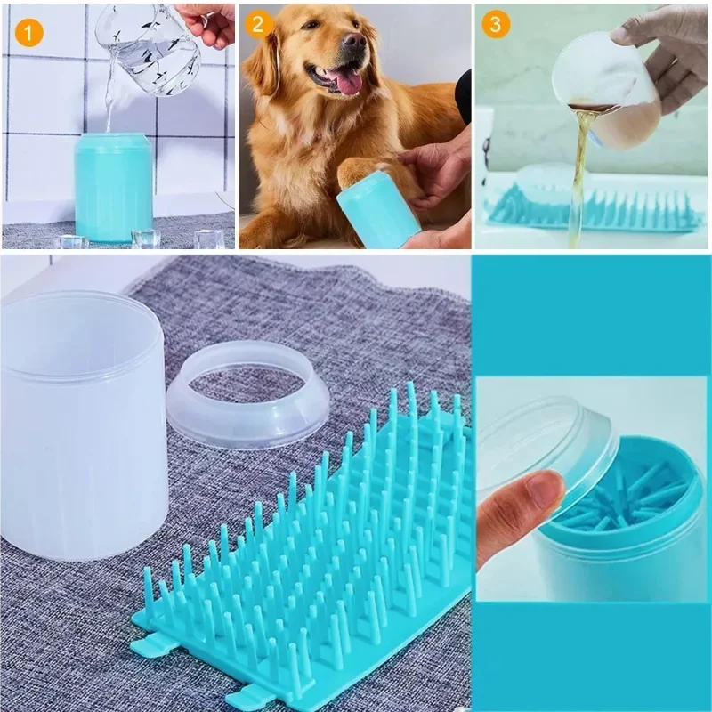 Silicone Dog Paw Cleaner Cup – Portable Foot Washer