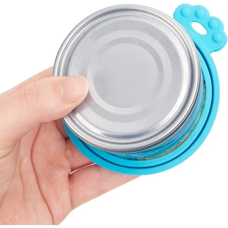 Silicone Pet Food Can Lids – Reusable Covers