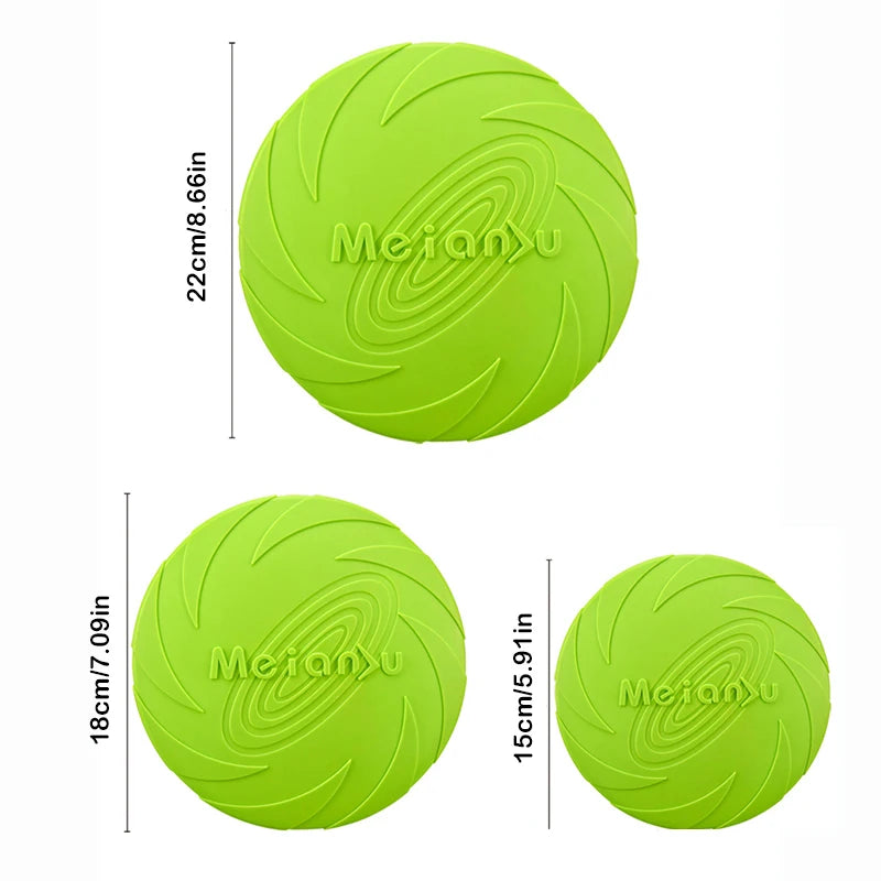 Flexible Dog Flying Disc – Outdoor Fetch Toy – product view 8