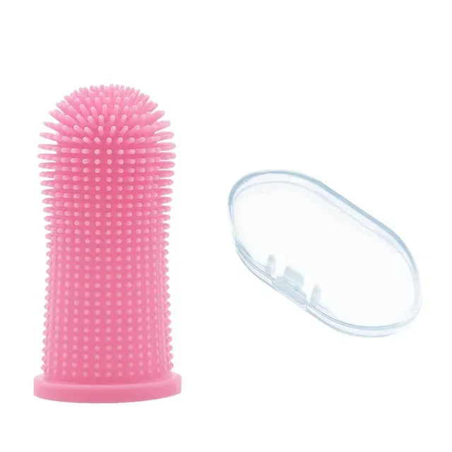 Silicone Finger Toothbrush – Dog & Cat Dental Care – product view 7