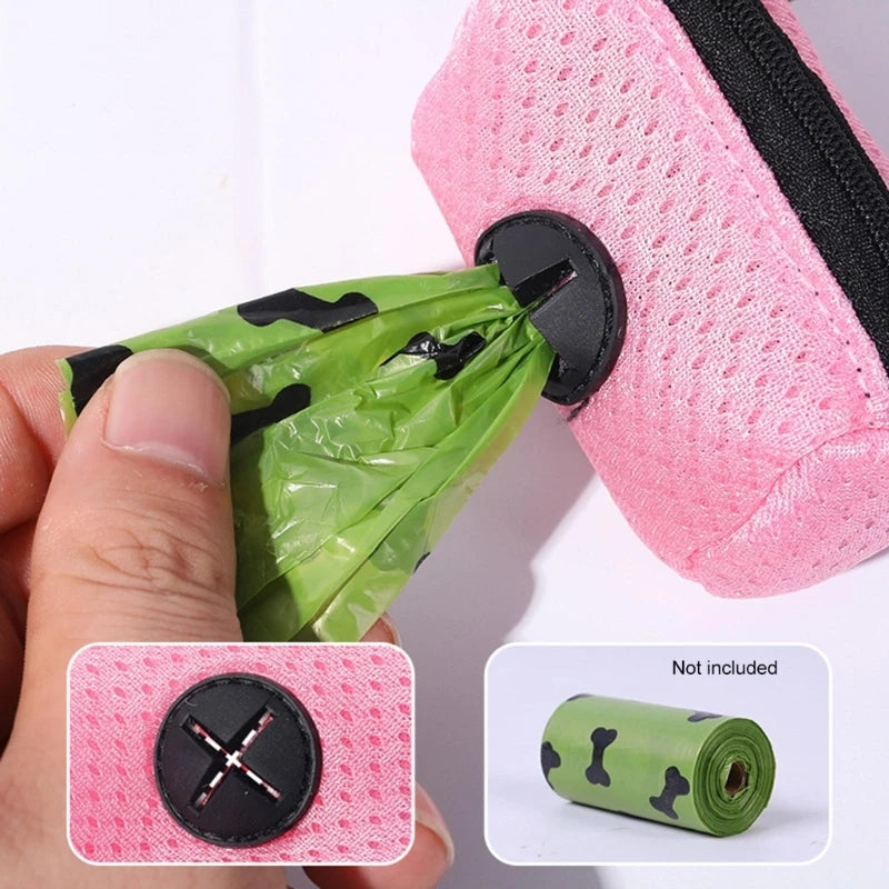 Dog Waste Bag Dispenser – Clip-On Poop Bag Holder