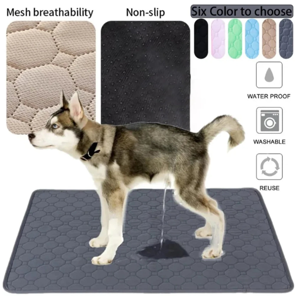 Washable Dog Pee Pad – Reusable Waterproof Training Mat